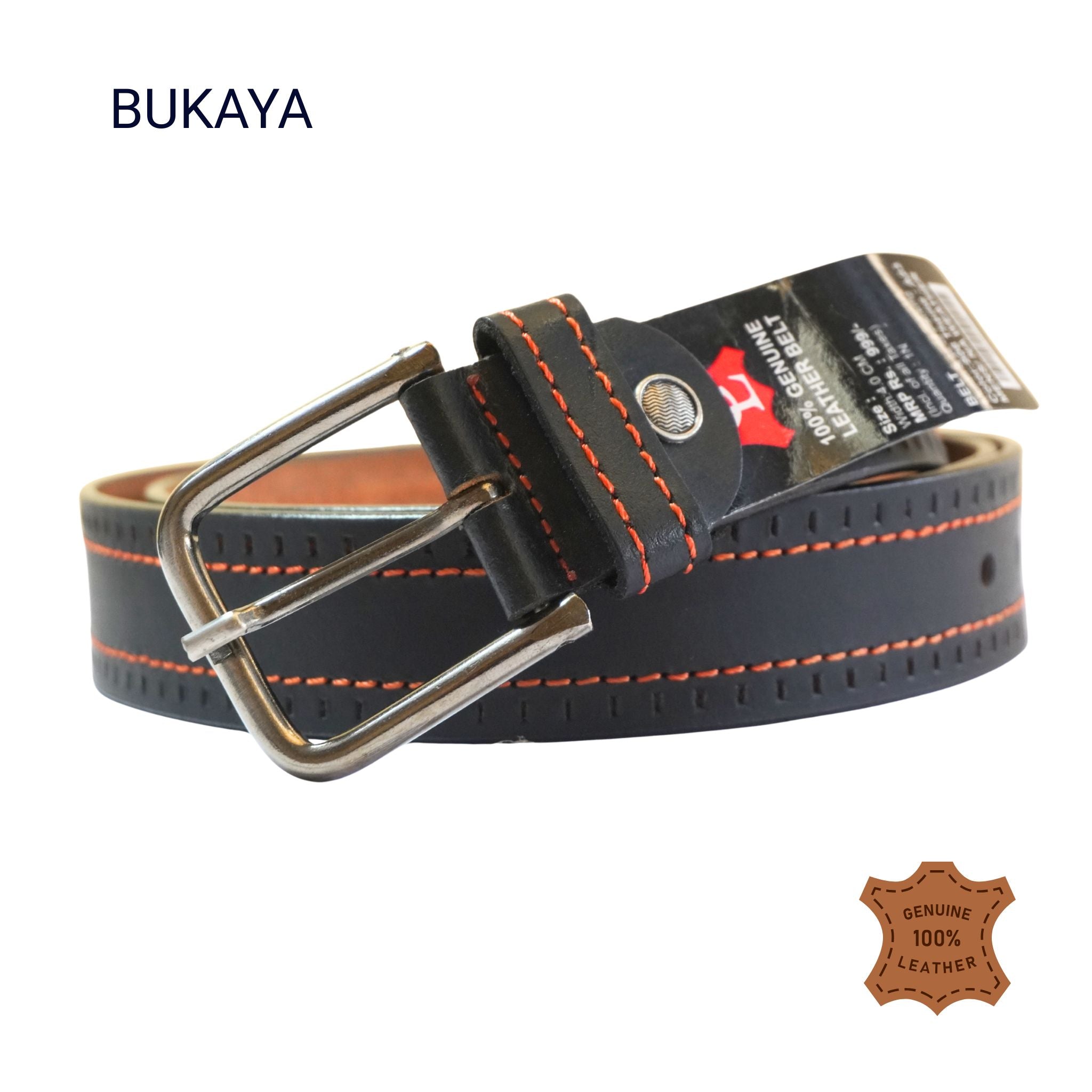 BUKAYA Premium Quality Genune Leather Belt