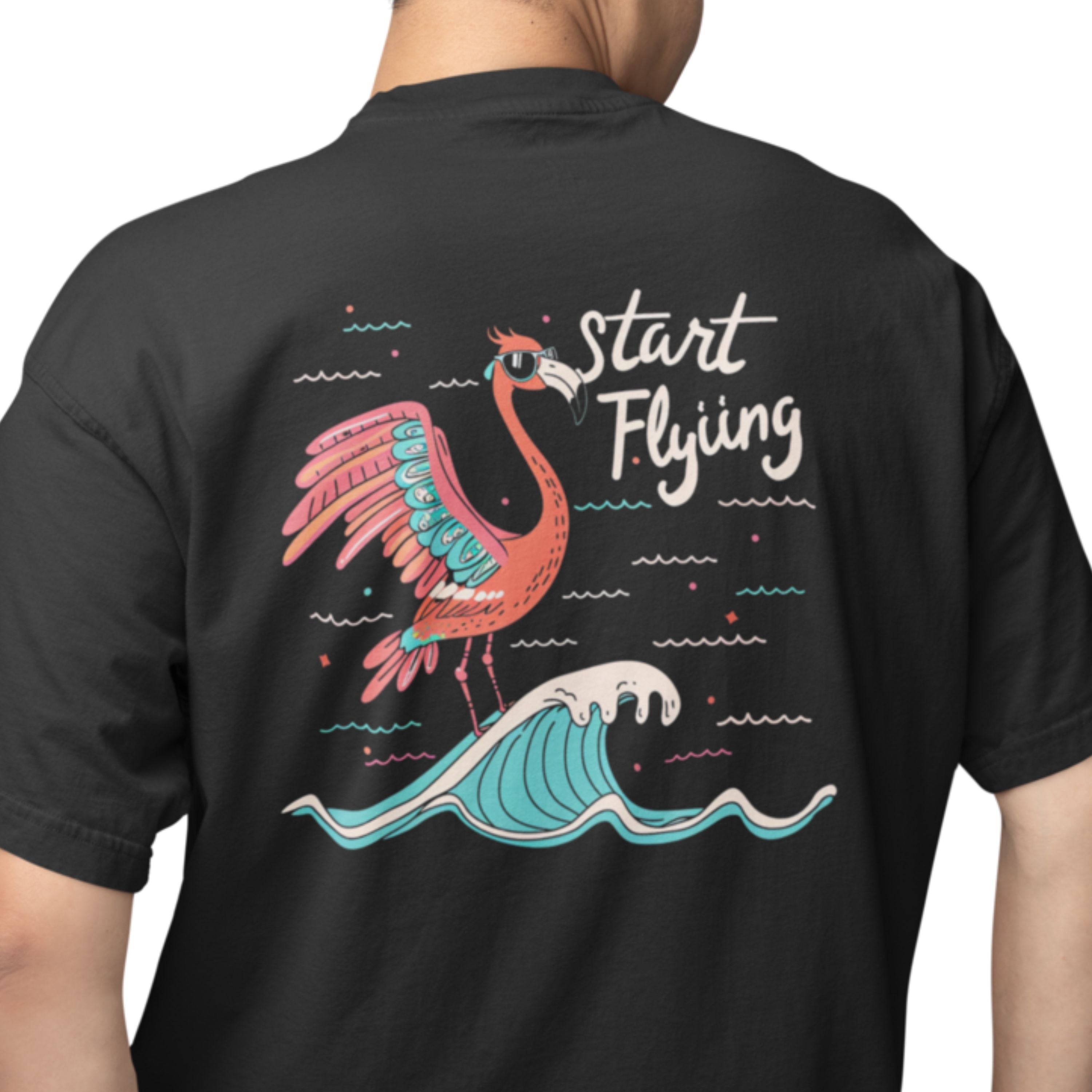 Premium Oversized T shirt - Lift Your Spirits Up