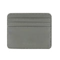 Men's Slim Smart Wallet RFID Card Holder Genuine PU Leather - Mini Credit Card Holder