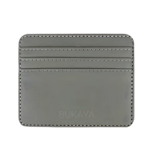 Men's Slim Smart Wallet RFID Card Holder Genuine PU Leather - Mini Credit Card Holder